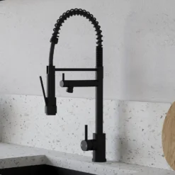 Rona Pull And Spray Tap - Matt Black 8 Rona Pull And Spray Tap - Matt Black -Carron phoenix Sales 13928922 1114998571288083