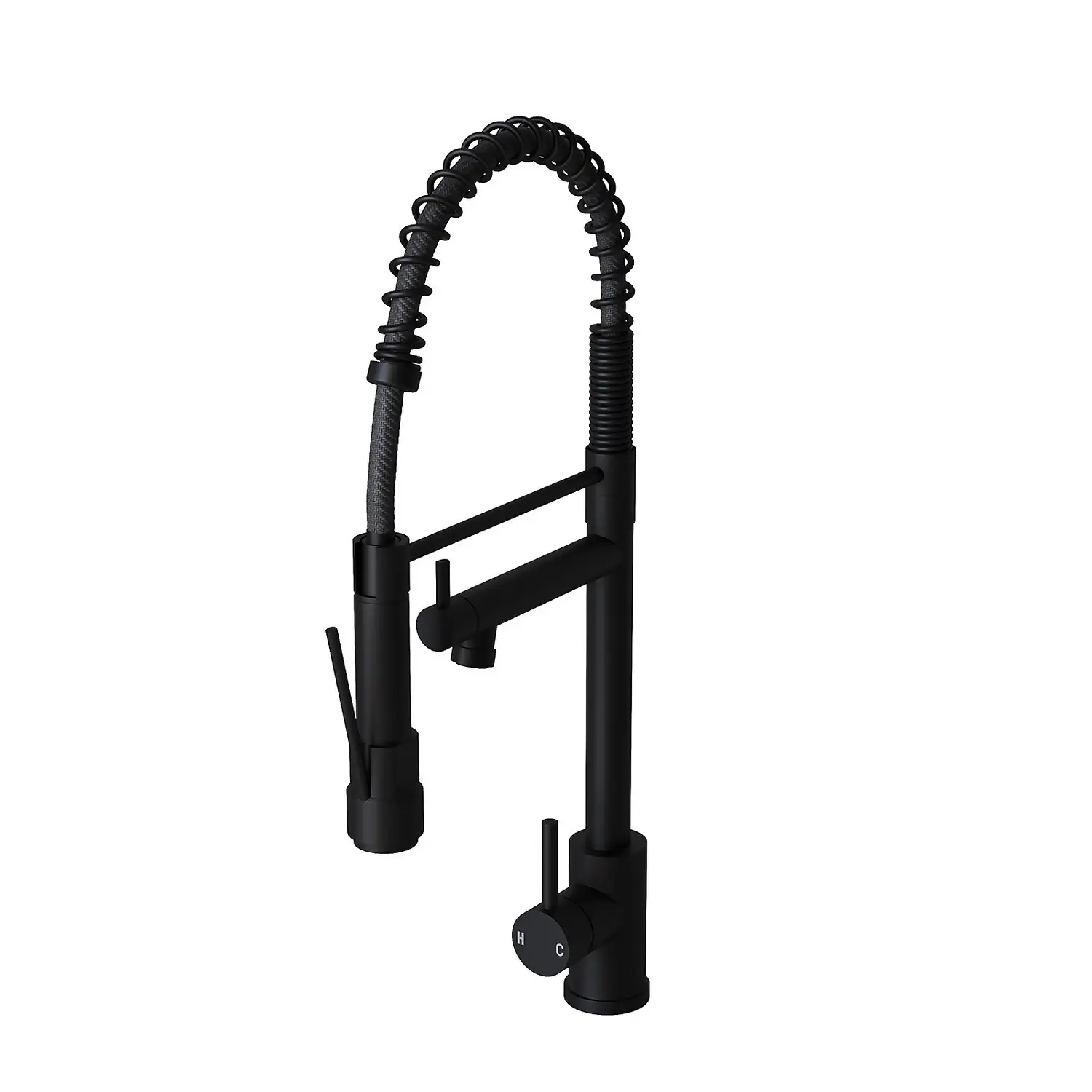 Rona Pull And Spray Tap - Matt Black 3 Rona Pull And Spray Tap - Matt Black