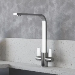 Skye Twin Lever Tap - Chrome 8 Skye Twin Lever Tap - Chrome -Carron phoenix Sales 13928924 1784998571285008