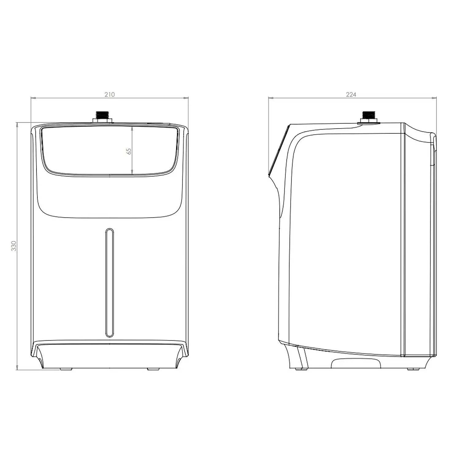 Homebase Edit Fionn 3 In 1 Instant Hot Tap - Chrome 6 Homebase Edit Fionn 3 In 1 Instant Hot Tap - Chrome - Image 5
