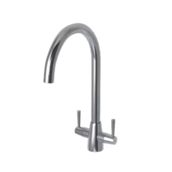 Carisa Twin Lever Tap - Chrome