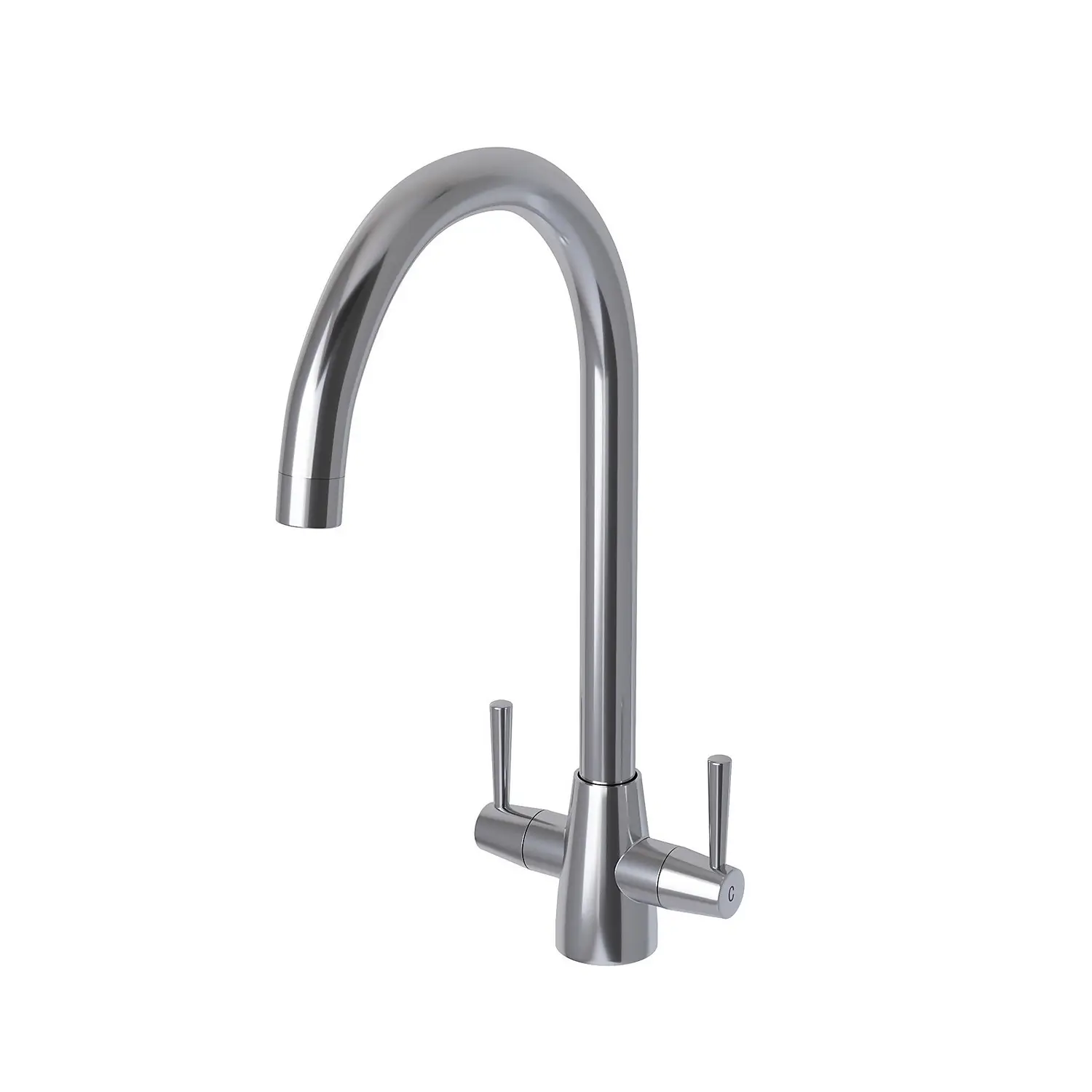 Carisa Twin Lever Tap - Chrome 3 Carisa Twin Lever Tap - Chrome