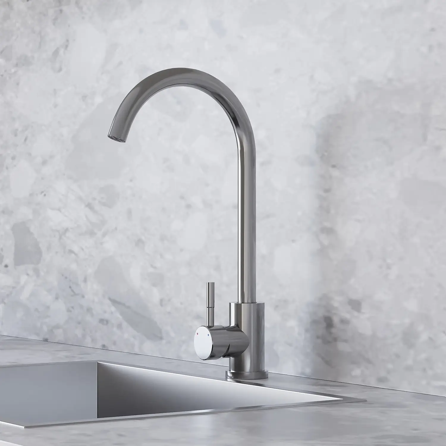 Leonie Side Lever Tap - Chrome 5 Leonie Side Lever Tap - Chrome - Image 3