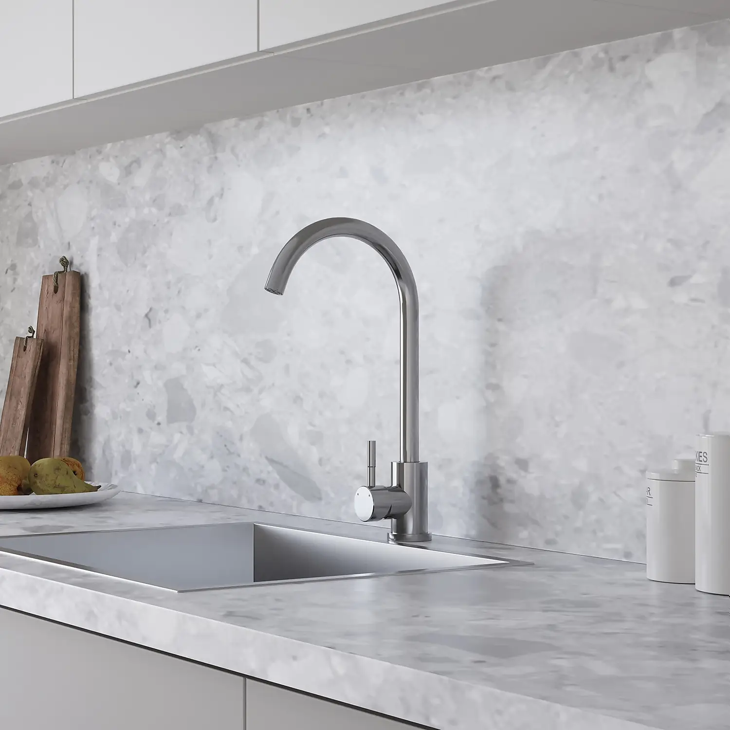 Leonie Side Lever Tap - Chrome 4 Leonie Side Lever Tap - Chrome - Image 2