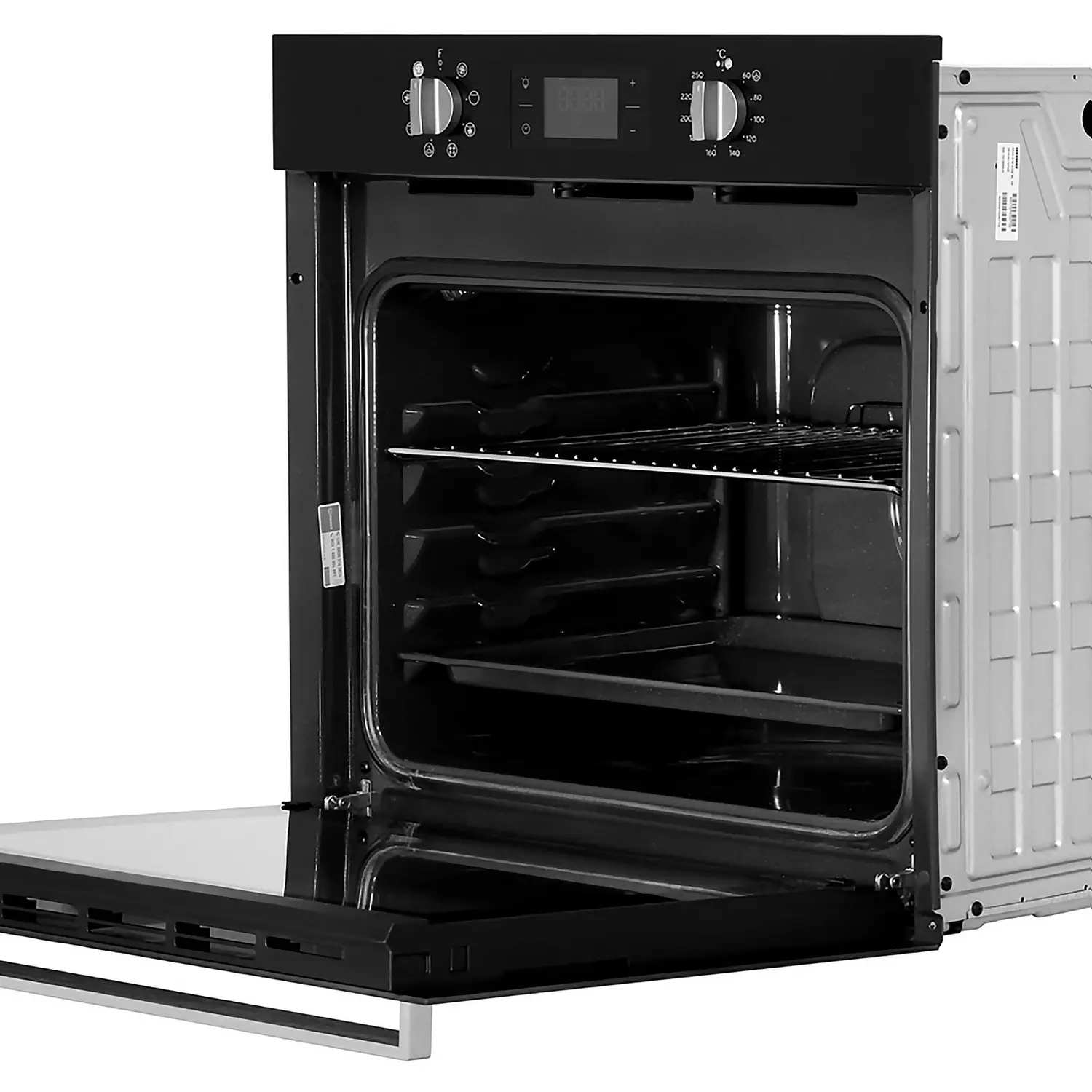 Indesit Aria IFW6340BL Built In Electric Single Oven - Black 4 Indesit Aria IFW6340BL Built In Electric Single Oven - Black - Image 2