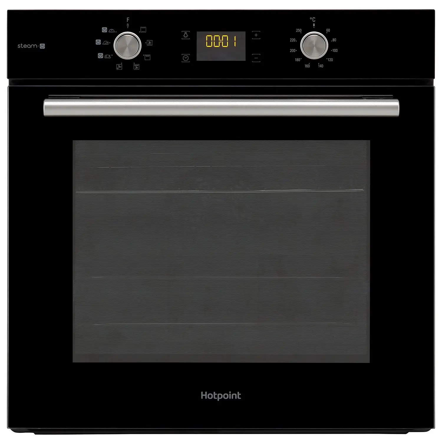 Hotpoint FA4S541JBLGH Built In Electric Single Oven With Added Steam Function - Black 3 Hotpoint FA4S541JBLGH Built In Electric Single Oven With Added Steam Function - Black