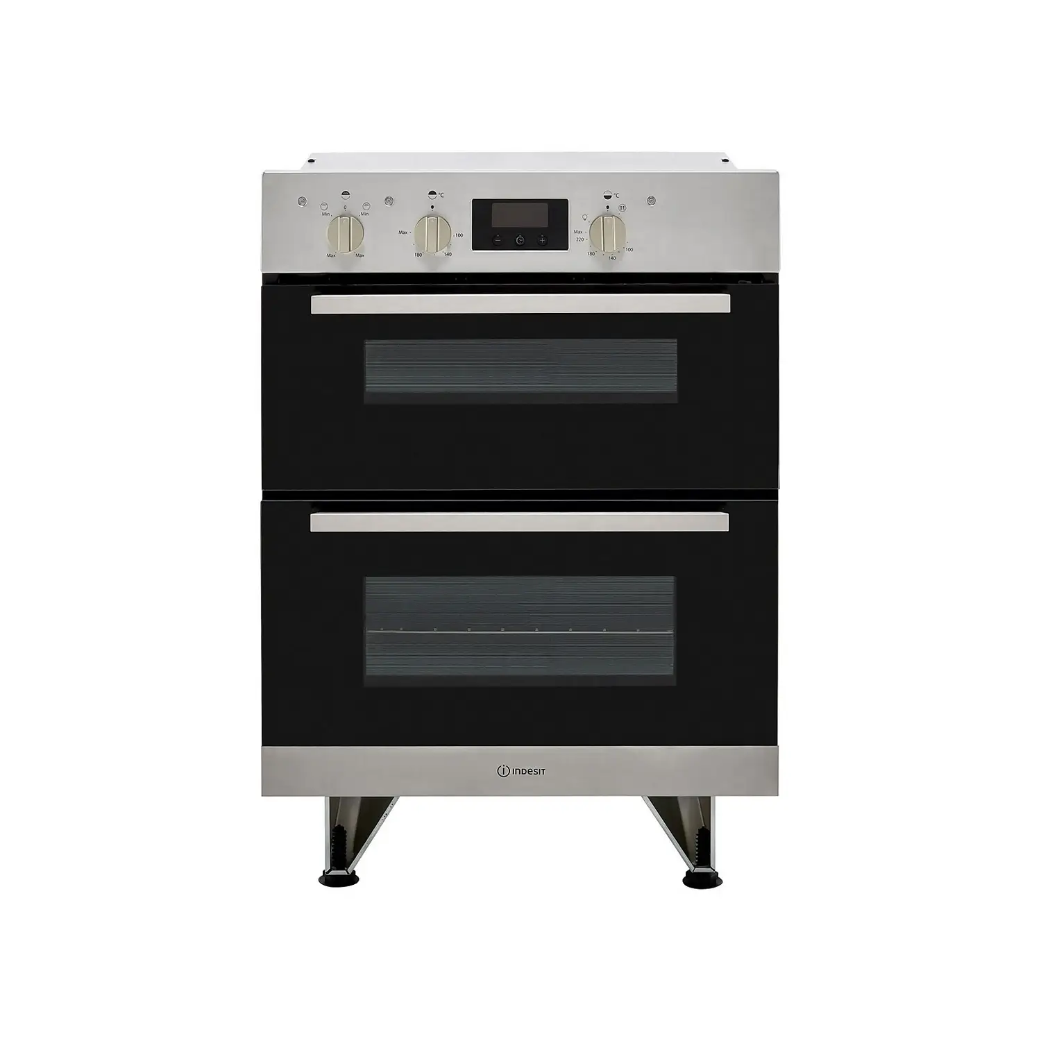 Indesit Aria IDU6340IX Built Under Electric Double Oven With Feet - Stainless Steel 3 Indesit Aria IDU6340IX Built Under Electric Double Oven With Feet - Stainless Steel