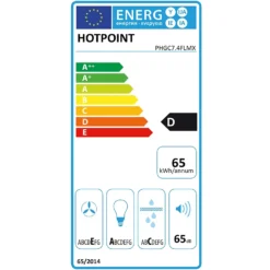 Hotpoint PHGC7.4FLMX 70 Cm Chimney Cooker Hood - Stainless Steel 18 Hotpoint PHGC7.4FLMX 70 Cm Chimney Cooker Hood - Stainless Steel -Carron phoenix Sales 13950692 2934985911224609