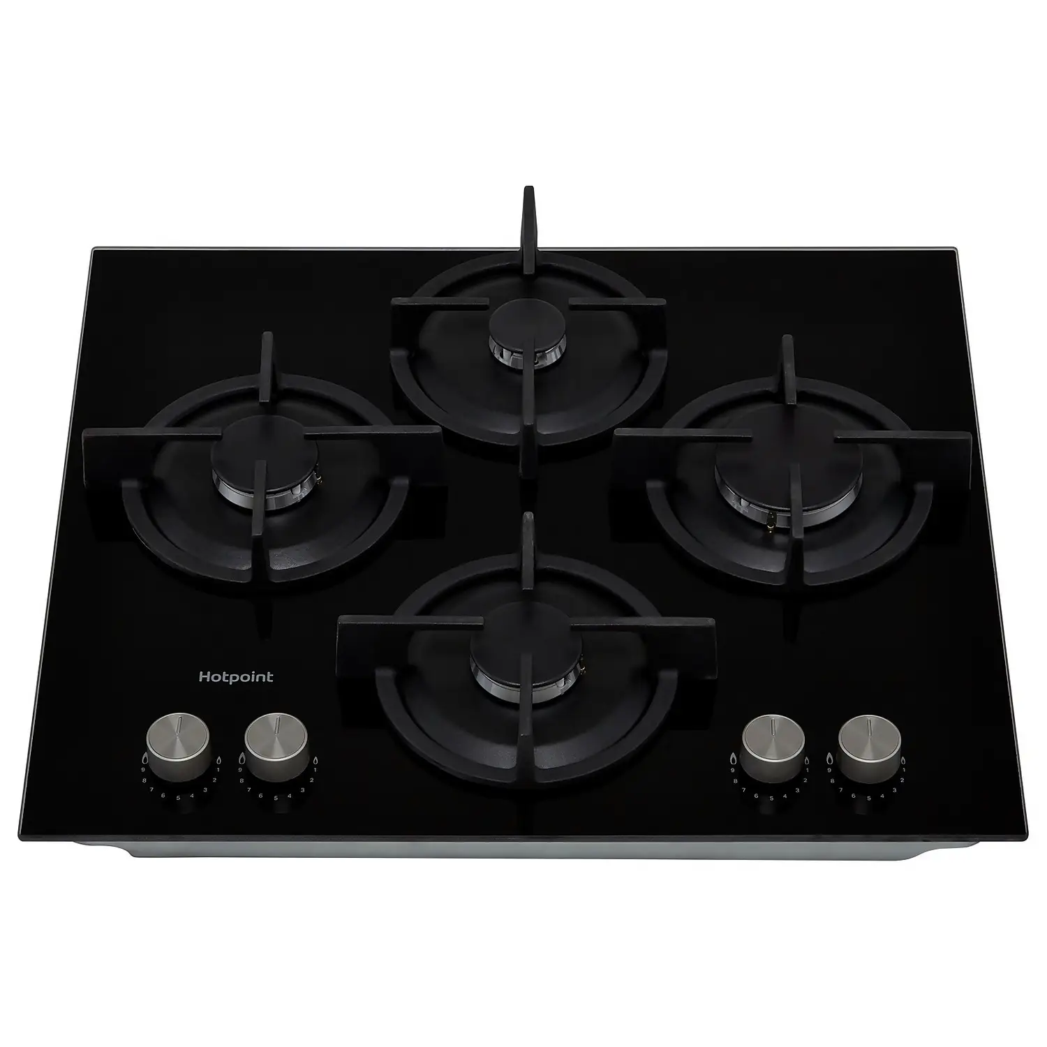 Hotpoint HGS61SBK 60cm Gas Hob - Black 6 Hotpoint HGS61SBK 60cm Gas Hob - Black - Image 4