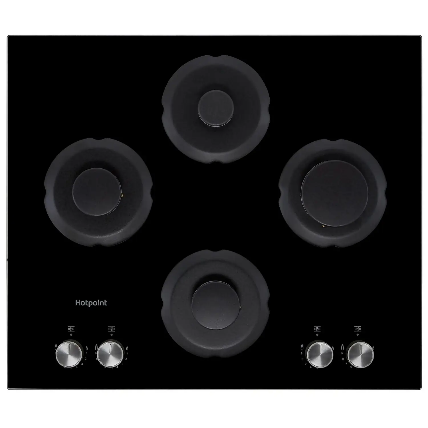 Hotpoint HGS61SBK 60cm Gas Hob - Black 5 Hotpoint HGS61SBK 60cm Gas Hob - Black - Image 3