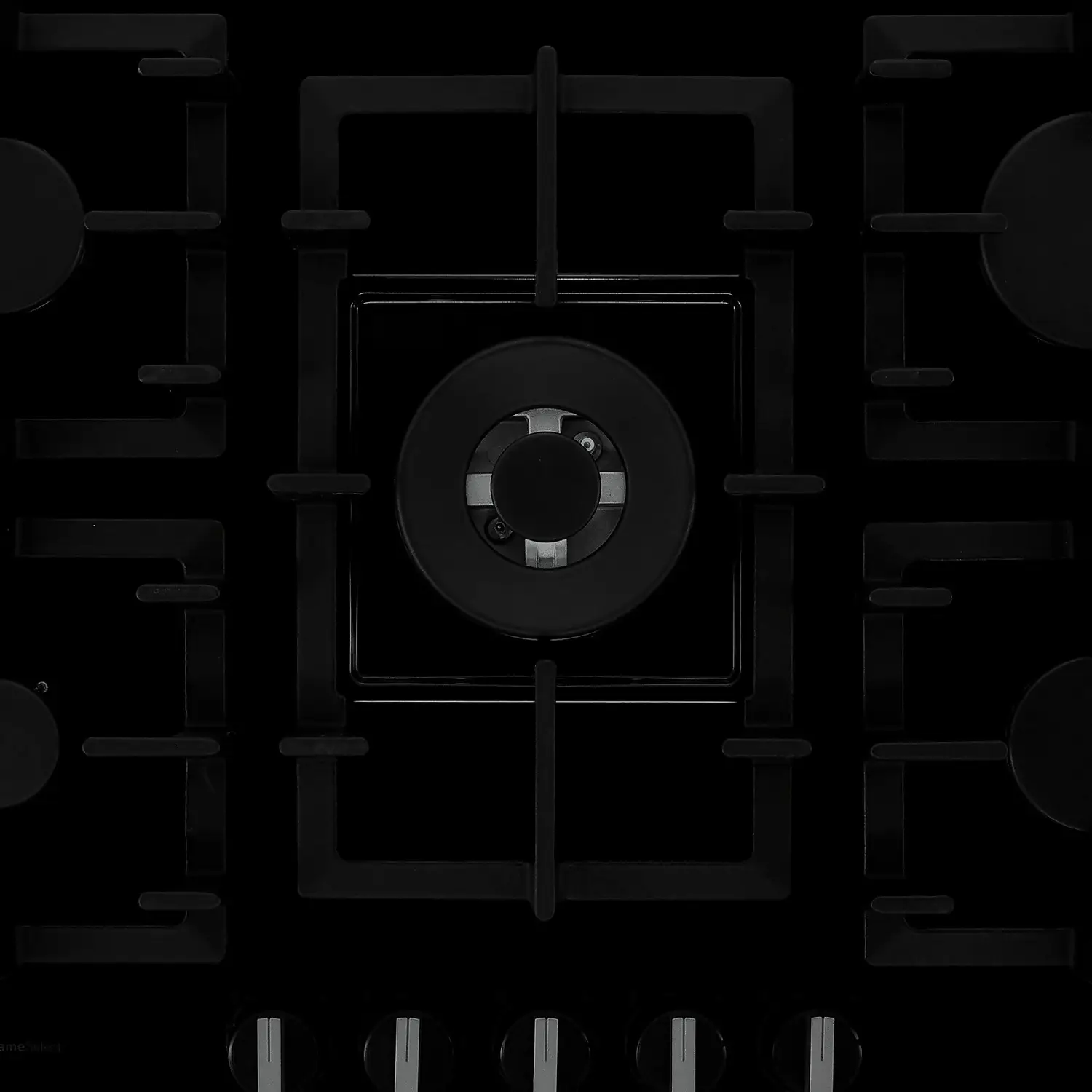 Bosch Serie 6 PPQ7A6B90 75cm Gas Hob - Black 4 Bosch Serie 6 PPQ7A6B90 75cm Gas Hob - Black - Image 2