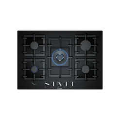Bosch Serie 6 PPQ7A6B90 75cm Gas Hob - Black