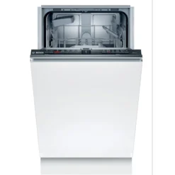 Bosch Serie 2 SPV2HKX39G Wifi Connected Fully Integrated Slimline Dishwasher - Stainless Steel Control Panel With Fixed Door Kit