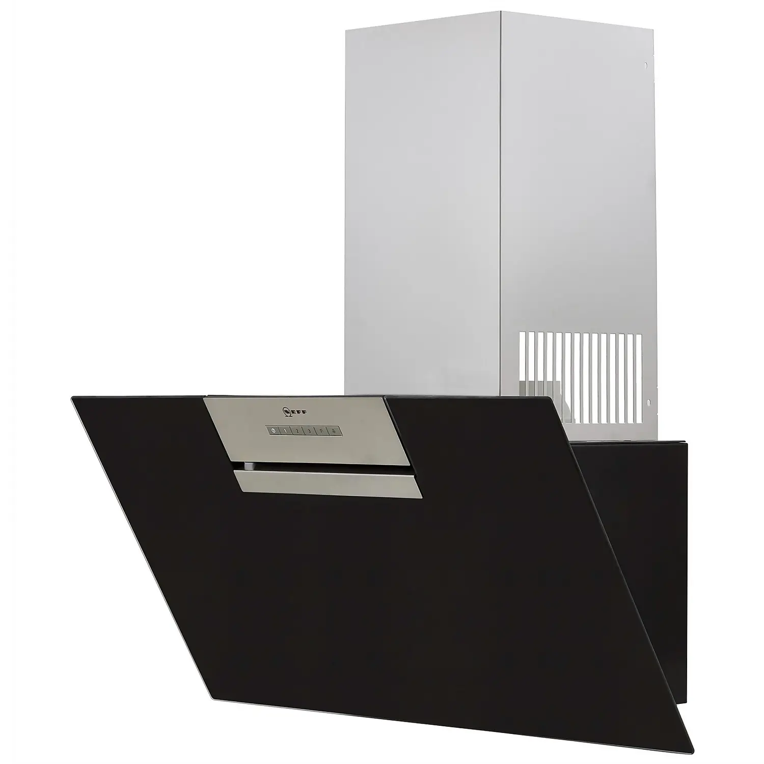 NEFF N30 D85IEE1S0B 80 Cm Angled Chimney Cooker Hood - Black 5 NEFF N30 D85IEE1S0B 80 Cm Angled Chimney Cooker Hood - Black - Image 3