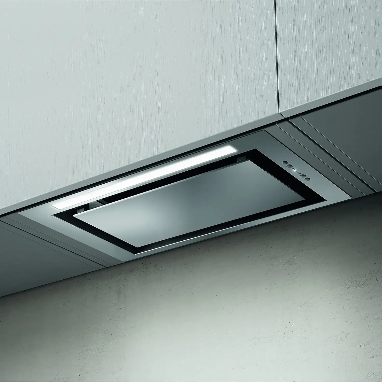 Elica LANE60IXA52 60 Cm Integrated Cooker Hood - Stainless Steel - For Ducted/Recirculating Ventilation 3 Elica LANE60IXA52 60 Cm Integrated Cooker Hood - Stainless Steel - For Ducted/Recirculating Ventilation