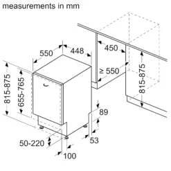 NEFF N50 S875HKX20G Wifi Connected Fully Integrated Slimline Dishwasher - Stainless Steel Control Panel & Sliding Door Kit 20 NEFF N50 S875HKX20G Wifi Connected Fully Integrated Slimline Dishwasher - Stainless Steel Control Panel & Sliding Door Kit -Carron phoenix Sales 13950711 1214985910713223