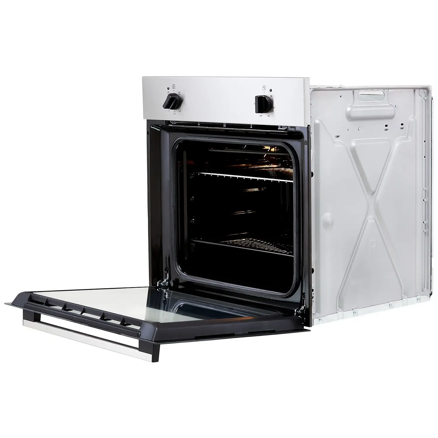 Zanussi ZPG2000BXA Built In Electric Single Oven And Gas Hob Pack - Stainless Steel 5 Zanussi ZPG2000BXA Built In Electric Single Oven And Gas Hob Pack - Stainless Steel - Image 3