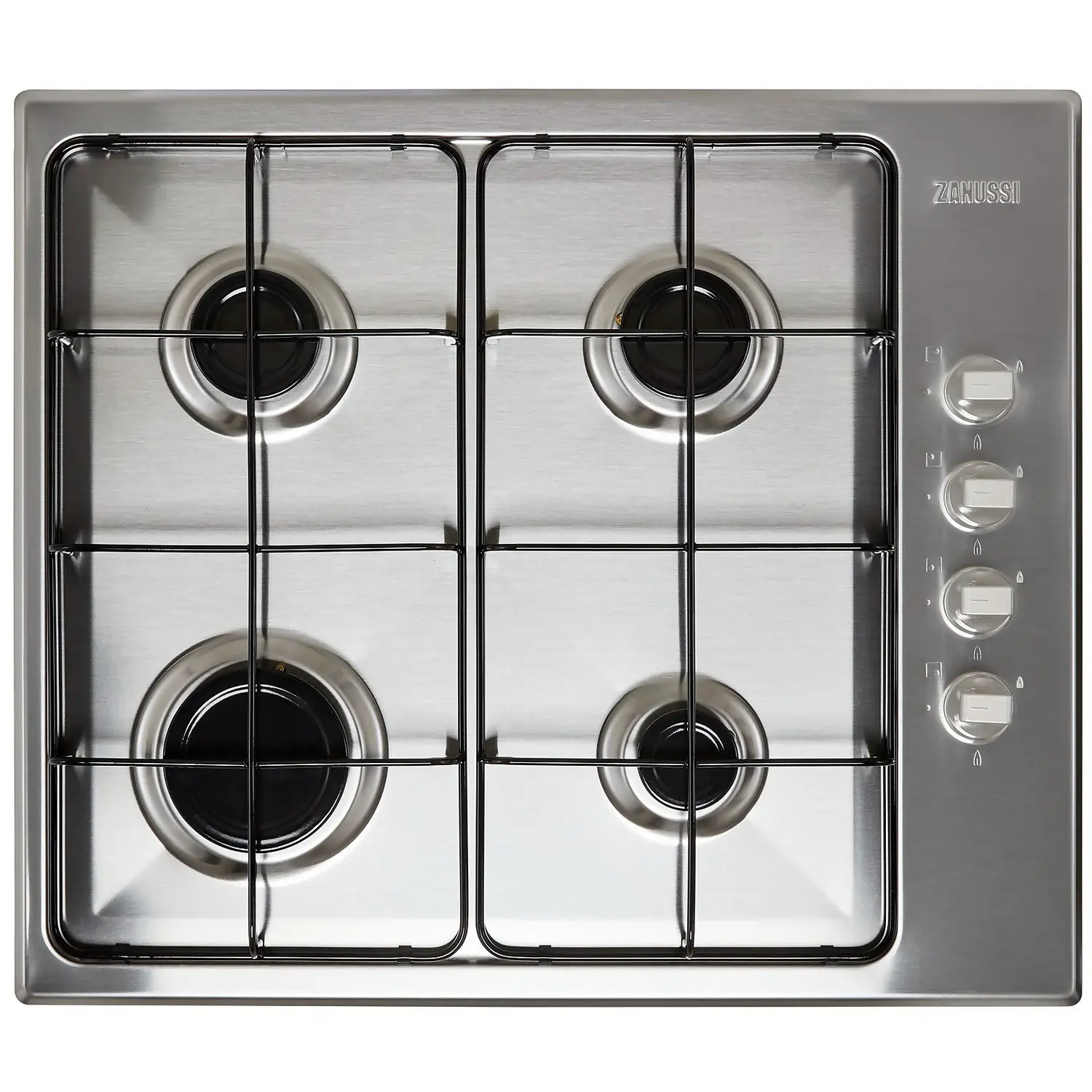 Zanussi ZPG2000BXA Built In Electric Single Oven And Gas Hob Pack - Stainless Steel 6 Zanussi ZPG2000BXA Built In Electric Single Oven And Gas Hob Pack - Stainless Steel - Image 4