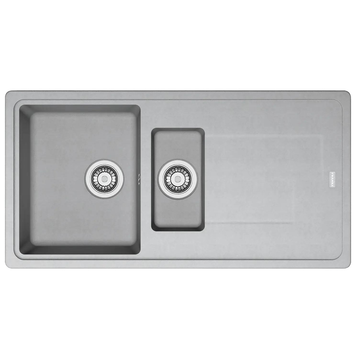 Franke Titan 1.5 Bowl Composite Sink Urban Grey 3 Franke Titan 1.5 Bowl Composite Sink Urban Grey