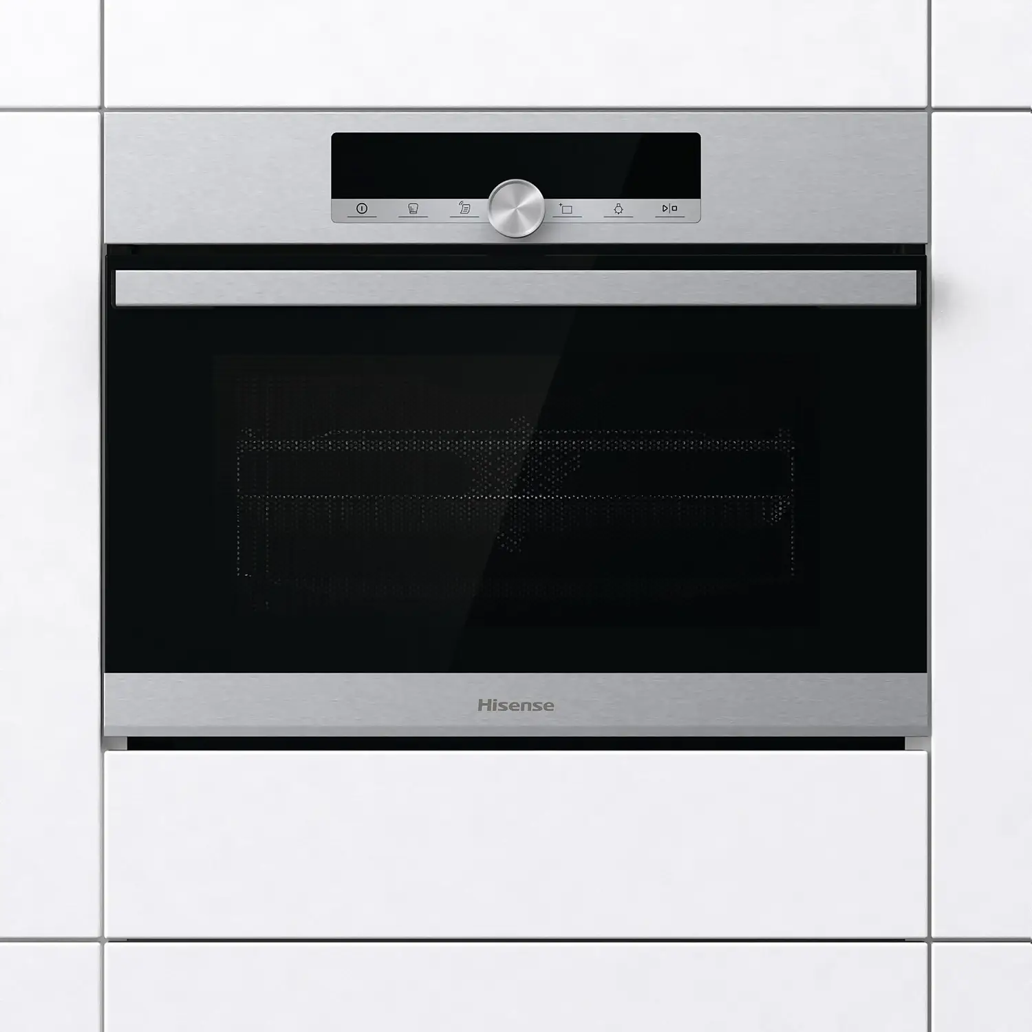 Hisense BIM44321AX Built In Compact Electric Single Oven With Microwave Function - Stainless Steel 7 Hisense BIM44321AX Built In Compact Electric Single Oven With Microwave Function - Stainless Steel - Image 5