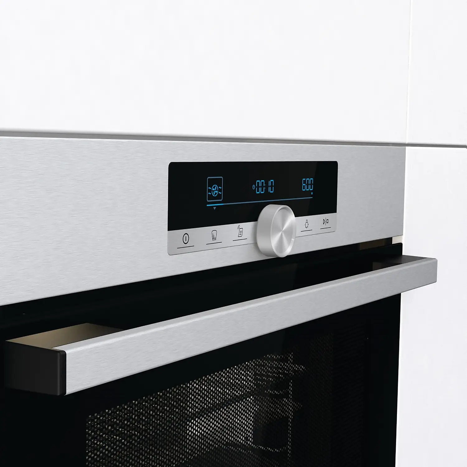 Hisense BIM44321AX Built In Compact Electric Single Oven With Microwave Function - Stainless Steel 6 Hisense BIM44321AX Built In Compact Electric Single Oven With Microwave Function - Stainless Steel - Image 4