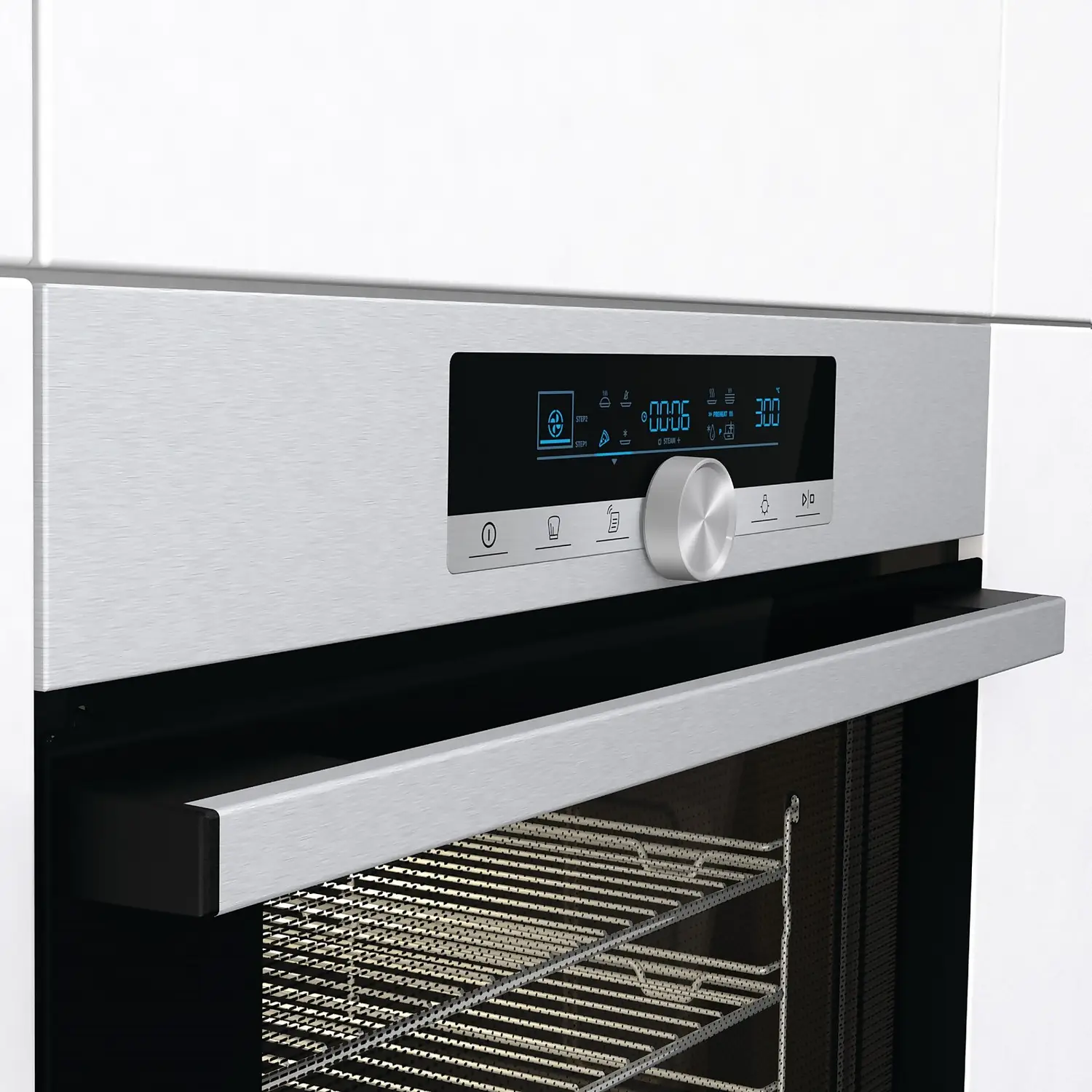 Hisense BSA65332AX Built In Electric Single Oven - Stainless Steel 8 Hisense BSA65332AX Built In Electric Single Oven - Stainless Steel - Image 6