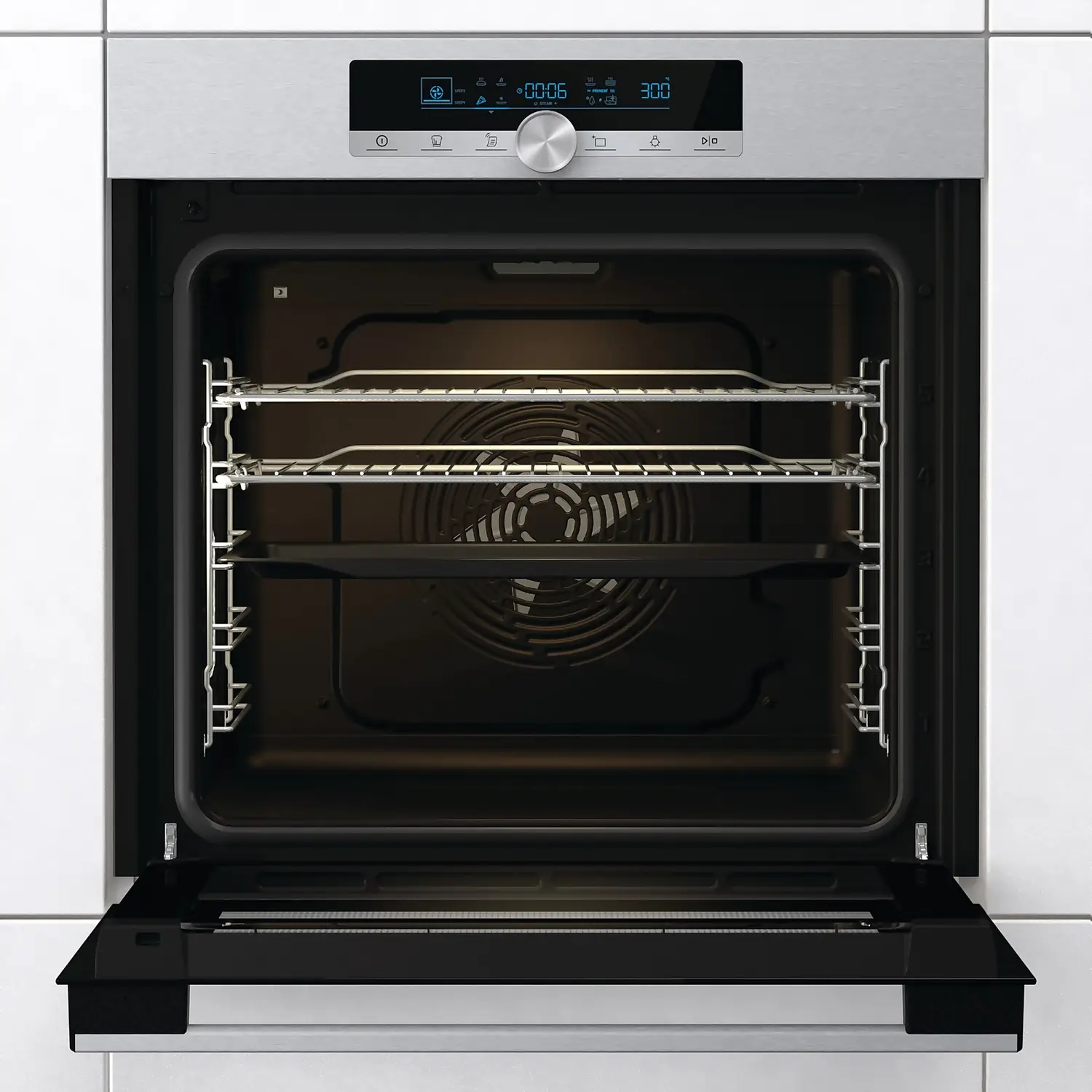 Hisense BSA65332AX Built In Electric Single Oven - Stainless Steel 6 Hisense BSA65332AX Built In Electric Single Oven - Stainless Steel - Image 4
