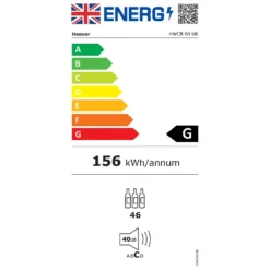 Hoover H-WINE 700 HWCB60UK/N Built In Wine Cooler - Black 13 Hoover H-WINE 700 HWCB60UK/N Built In Wine Cooler - Black -Carron phoenix Sales 14200037 7255011772459580