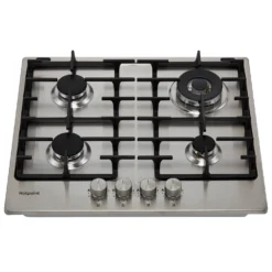 Hotpoint PPH60GDFIXUK 59cm Gas Hob - Silver 11 Hotpoint PPH60GDFIXUK 59cm Gas Hob - Silver -Carron phoenix Sales 14200046 7305011750100307