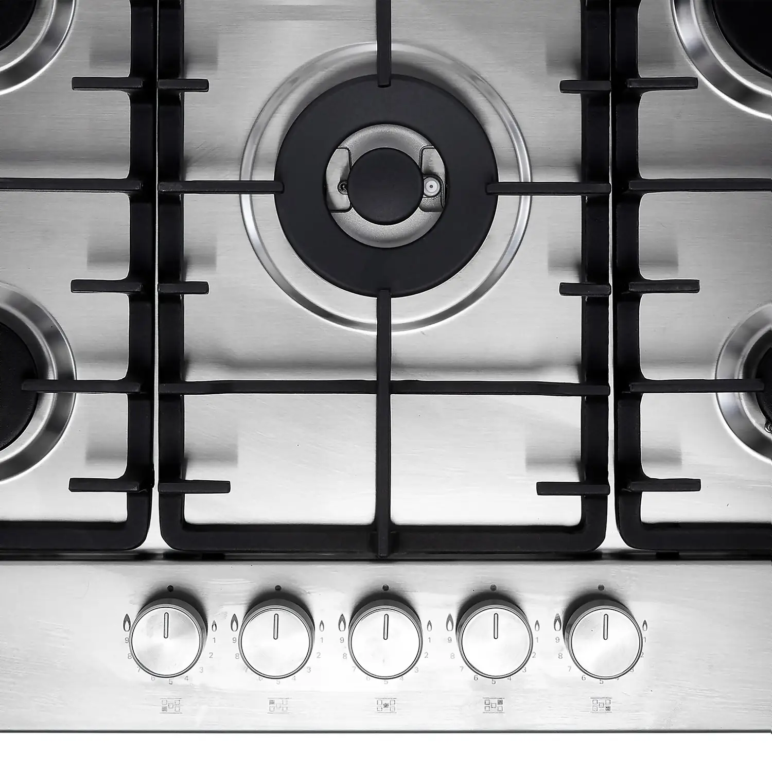 Hotpoint PPH75GDFIXUK 75cm Gas Hob - Silver 5 Hotpoint PPH75GDFIXUK 75cm Gas Hob - Silver - Image 3