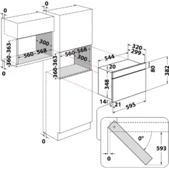 Indesit Aria MWI3213IX Built In Microwave With Grill - Stainless Steel -Carron phoenix Sales 14200049 2355011759582872