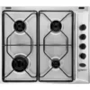 Indesit Aria PAA642IX/IWE 58cm Gas Hob - Stainless Steel -Carron phoenix Sales 14200050 1105011750408164