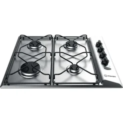 Indesit Aria PAA642IX/IWE 58cm Gas Hob - Stainless Steel -Carron phoenix Sales 14200050 1285011750569411