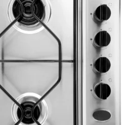 Indesit Aria PAA642IX/IWE 58cm Gas Hob - Stainless Steel -Carron phoenix Sales 14200050 5125011750623159