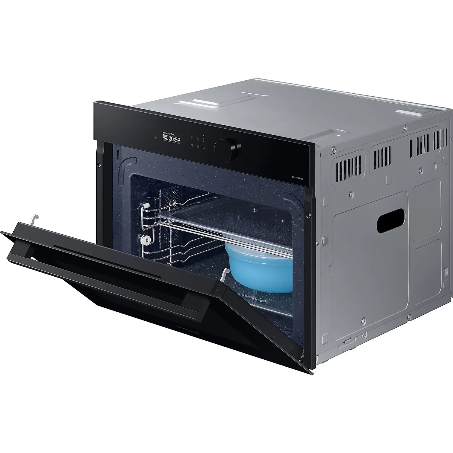Samsung Bespoke Series 5 NQ5B5763DBK Wifi Connected Built In Compact Electric Single Oven With Microwave - Black 10 Samsung Bespoke Series 5 NQ5B5763DBK Wifi Connected Built In Compact Electric Single Oven With Microwave - Black - Image 8