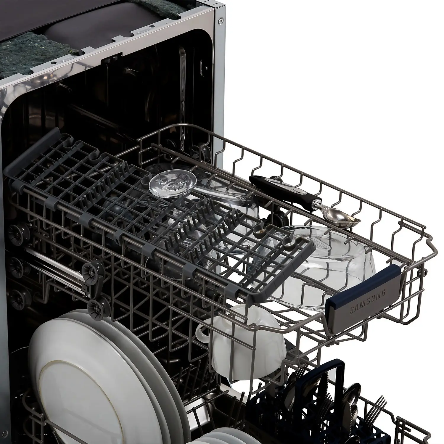 Samsung DW50R4040BB Fully Integrated Slimline Dishwasher - Black Control Panel With Fixed Door Fixing Kit 8 Samsung DW50R4040BB Fully Integrated Slimline Dishwasher - Black Control Panel With Fixed Door Fixing Kit - Image 6