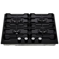 Samsung Prezio NA64H3000AK 60cm Gas Hob - Black / Glass 14 Samsung Prezio NA64H3000AK 60cm Gas Hob - Black / Glass -Carron phoenix Sales 14200057 1035011750305390