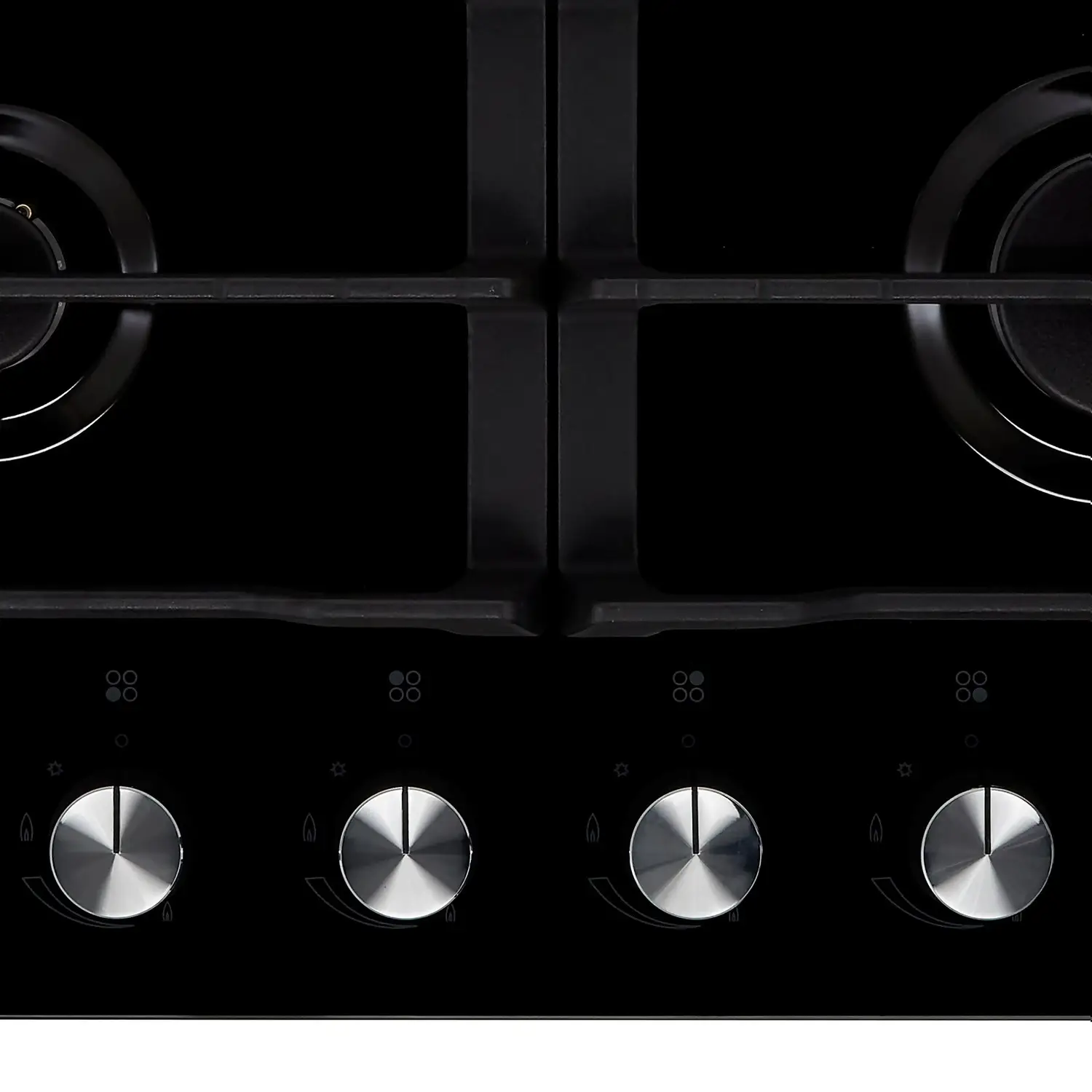 Samsung Prezio NA64H3000AK 60cm Gas Hob - Black / Glass 5 Samsung Prezio NA64H3000AK 60cm Gas Hob - Black / Glass - Image 3