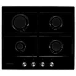 Samsung Prezio NA64H3000AK 60cm Gas Hob - Black / Glass 13 Samsung Prezio NA64H3000AK 60cm Gas Hob - Black / Glass -Carron phoenix Sales 14200057 7245011750229166