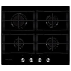 Samsung Prezio NA64H3000AK 60cm Gas Hob - Black / Glass