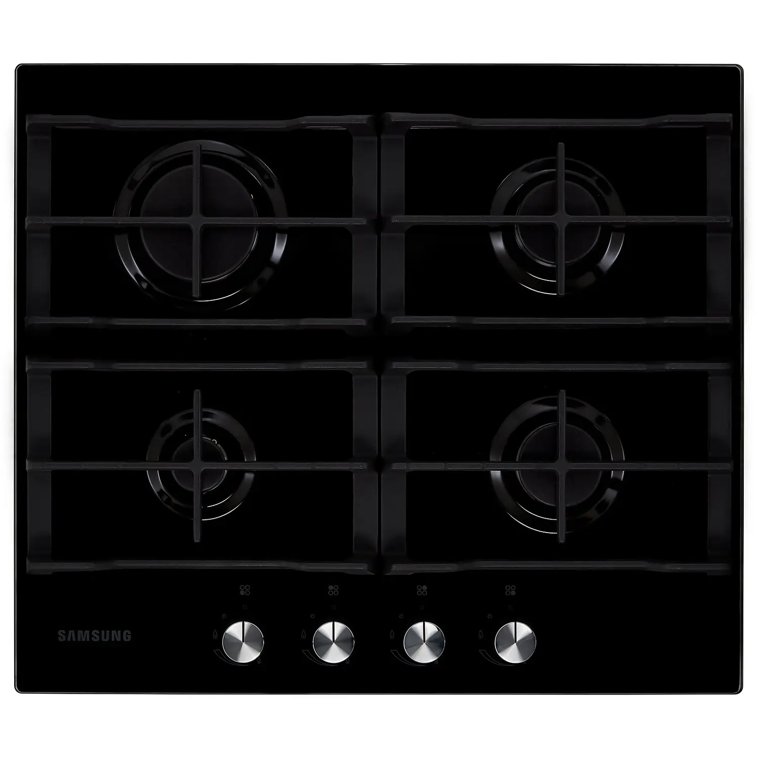 Samsung Prezio NA64H3000AK 60cm Gas Hob - Black / Glass 3 Samsung Prezio NA64H3000AK 60cm Gas Hob - Black / Glass