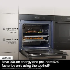 Samsung Series 4 Dual Cook NV7B44205AS Wifi Connected Built In Electric Single Oven - Stainless Steel 13 Samsung Series 4 Dual Cook NV7B44205AS Wifi Connected Built In Electric Single Oven - Stainless Steel -Carron phoenix Sales 14200060 1795011759031649