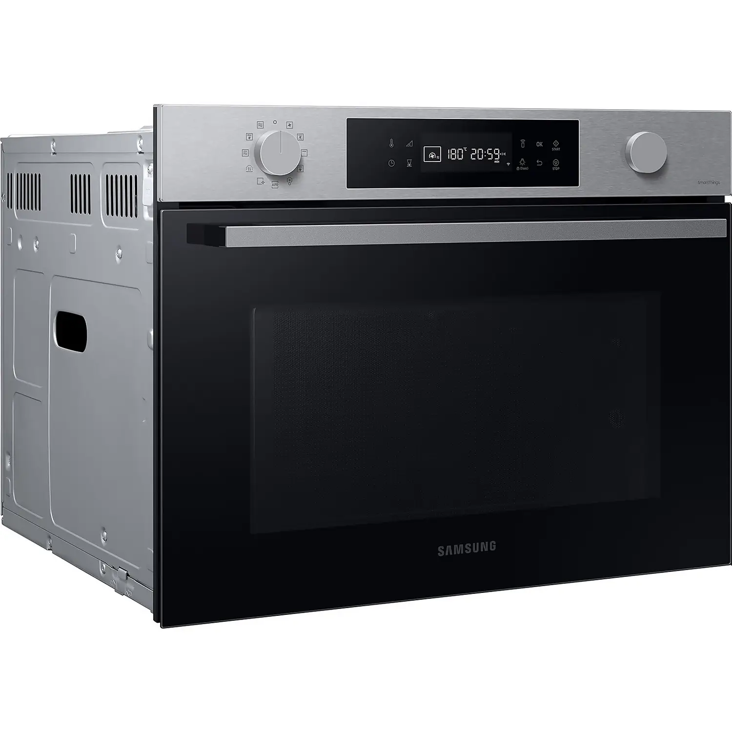 Samsung Series 4 NQ5B4553FBS Wifi Connected Built In Compact Electric Single Oven With Microwave Function - Stainless Steel 7 Samsung Series 4 NQ5B4553FBS Wifi Connected Built In Compact Electric Single Oven With Microwave Function - Stainless Steel - Image 5
