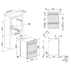 Smeg Classic DOSP6390X Built In Electric Double Oven - Stainless Steel 18 Smeg Classic DOSP6390X Built In Electric Double Oven - Stainless Steel -Carron phoenix Sales 14200067 2095011759249179