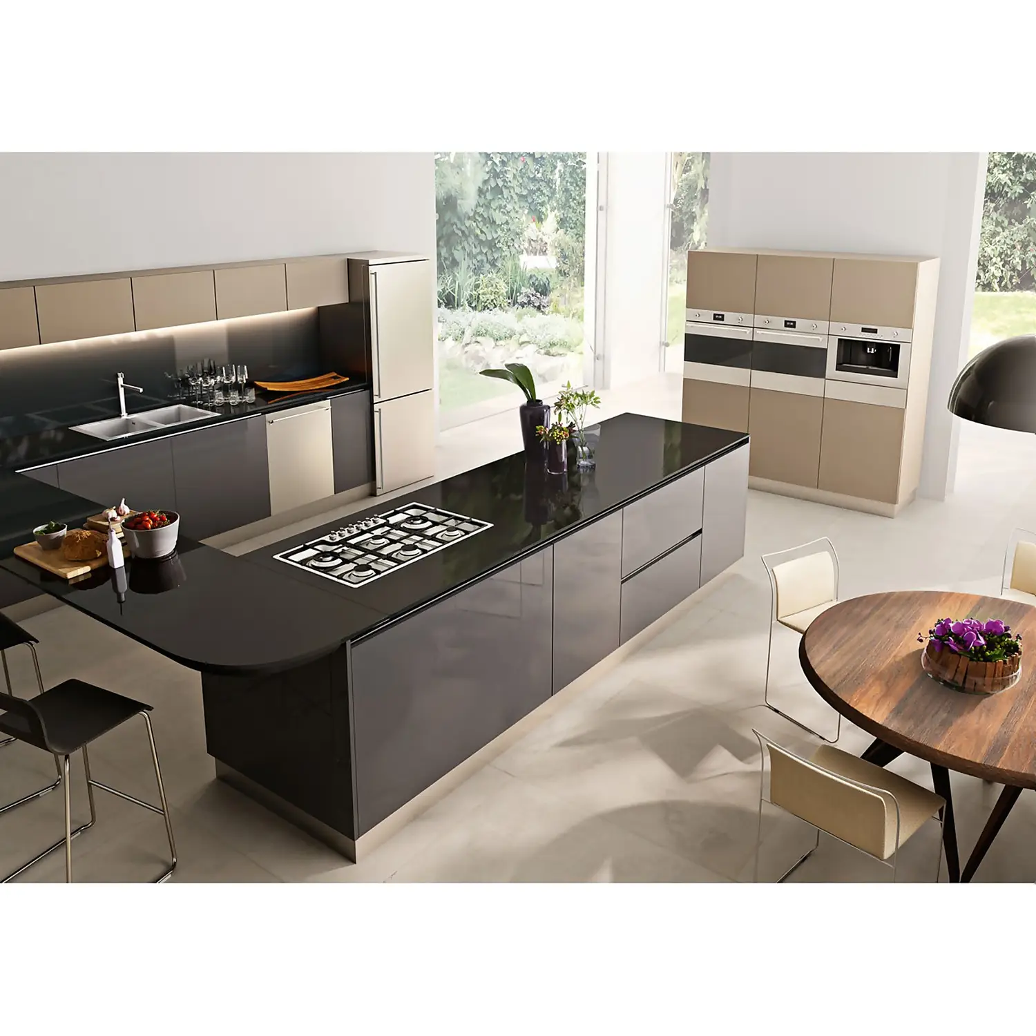 Smeg Classic SF4390MCX Built In Compact Electric Single Oven With Microwave Function - Stainless Steel 4 Smeg Classic SF4390MCX Built In Compact Electric Single Oven With Microwave Function - Stainless Steel - Image 2