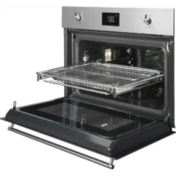 Smeg Classic SF4390MCX Built In Compact Electric Single Oven With Microwave Function - Stainless Steel 9 Smeg Classic SF4390MCX Built In Compact Electric Single Oven With Microwave Function - Stainless Steel -Carron phoenix Sales 14200070 1695011759066722