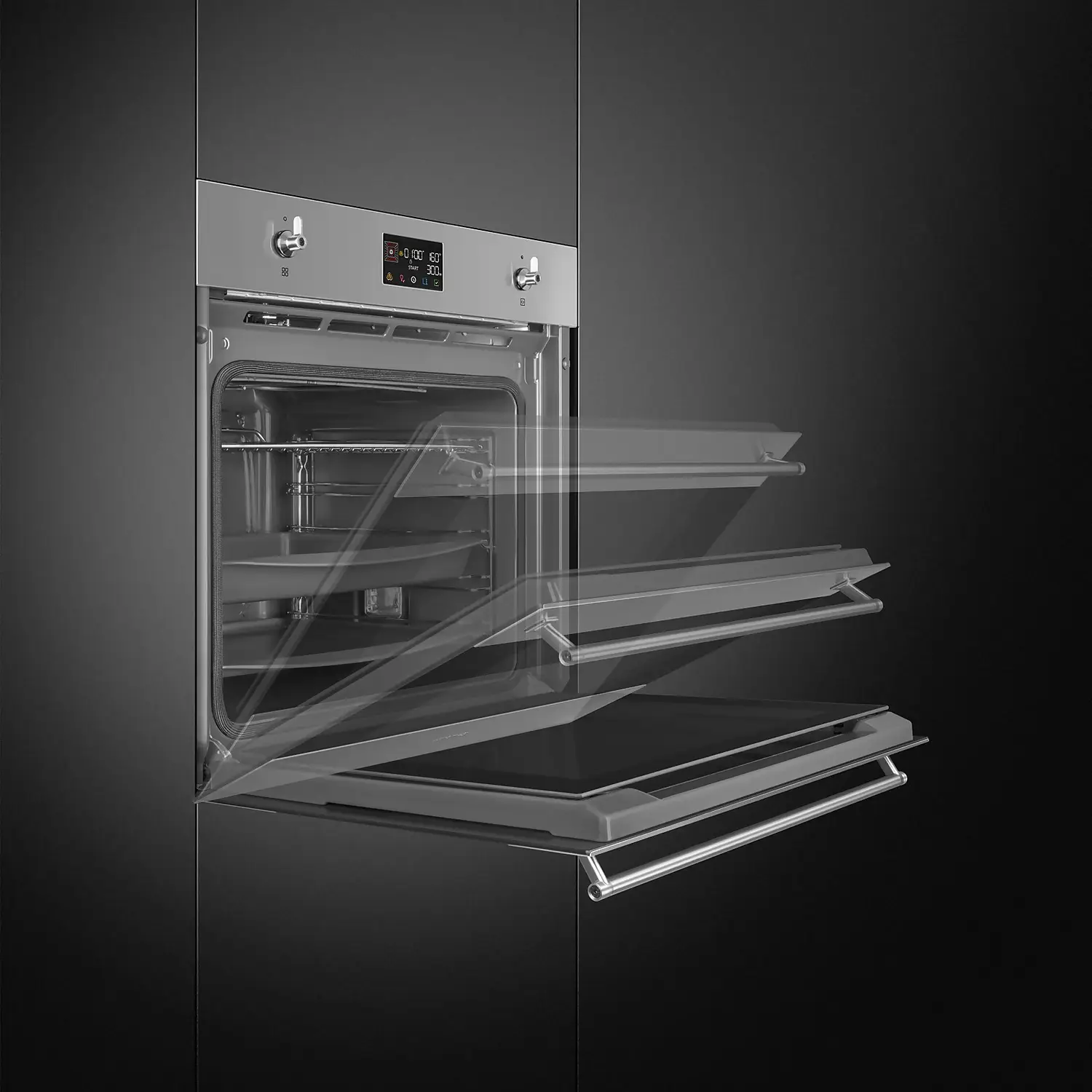 Smeg Classic SOP6302TX Built In Electric Single Oven - Stainless Steel 8 Smeg Classic SOP6302TX Built In Electric Single Oven - Stainless Steel - Image 6