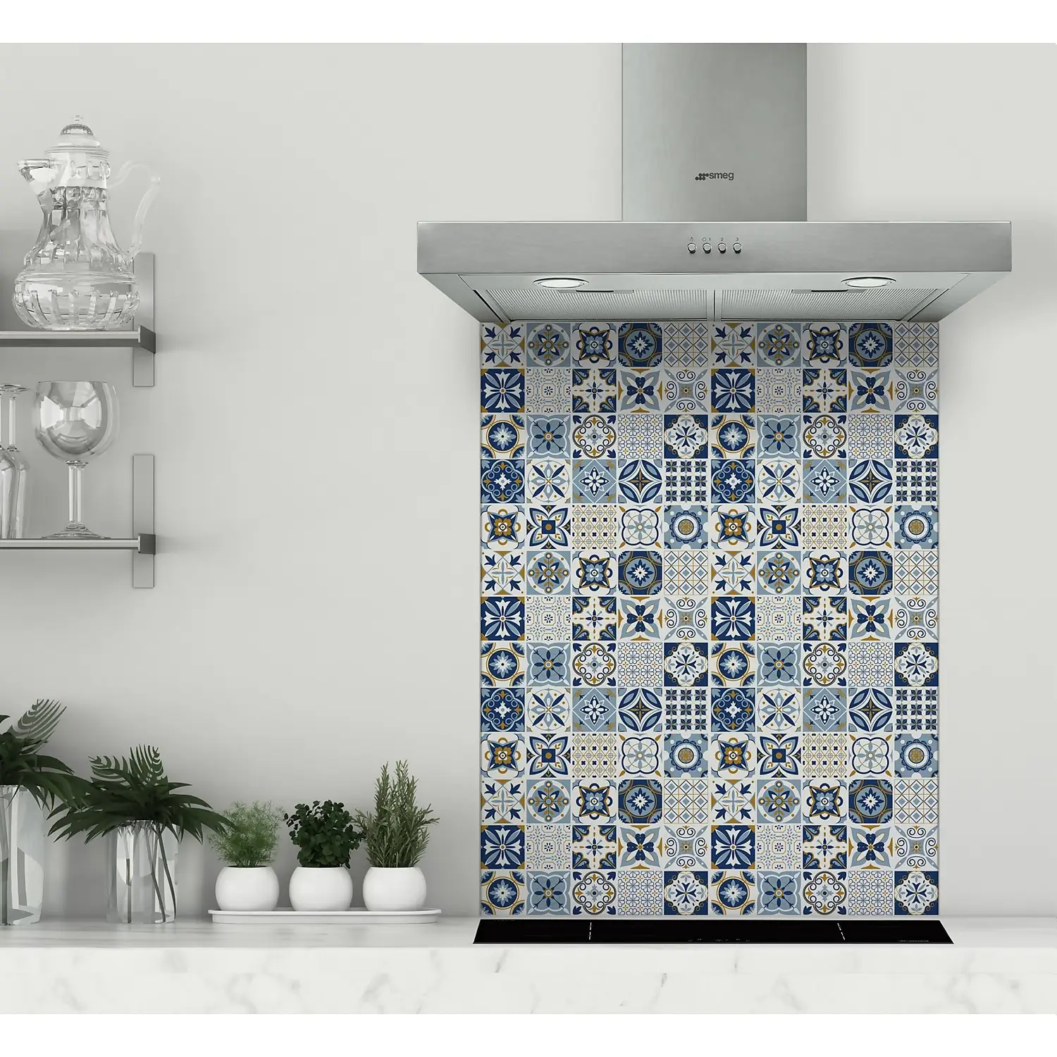 Smeg Cucina KATE600EX 60cm Chimney Cooker Hood - Stainless Steel 4 Smeg Cucina KATE600EX 60cm Chimney Cooker Hood - Stainless Steel - Image 2