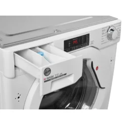 Hoover H-WASH 300 HBWS48D1W4 Integrated 8Kg Washing Machine With 1400 Rpm - White 12 Hoover H-WASH 300 HBWS48D1W4 Integrated 8Kg Washing Machine With 1400 Rpm - White -Carron phoenix Sales 14229486 1535021916225582