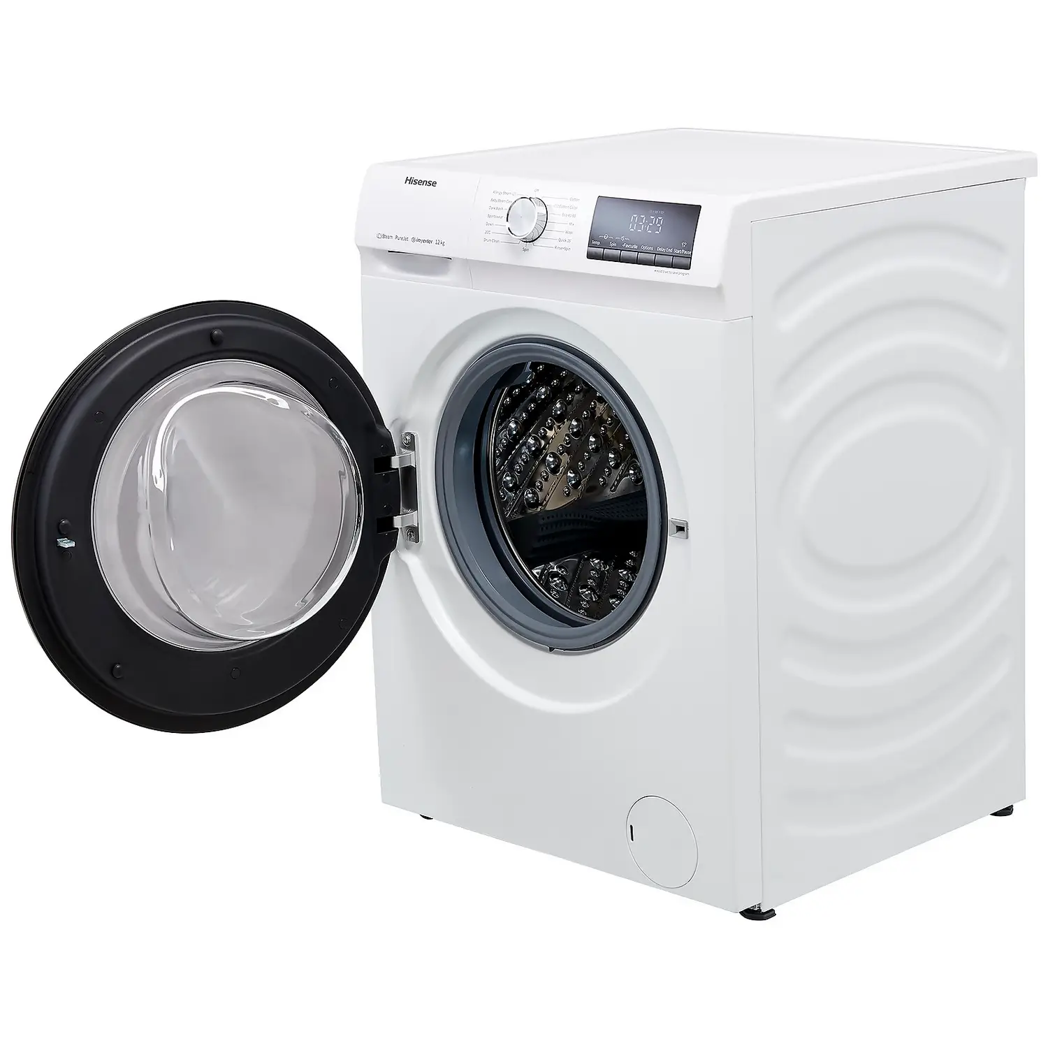 Hisense WFQA1214EVJM 12Kg Washing Machine With 1400rpm - White 5 Hisense WFQA1214EVJM 12Kg Washing Machine With 1400rpm - White - Image 3